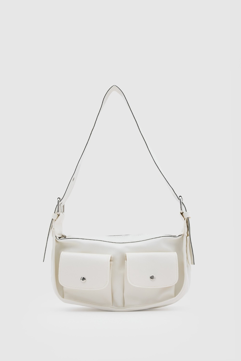 Shule Bags Diana Vintage Baget Çanta Kahve