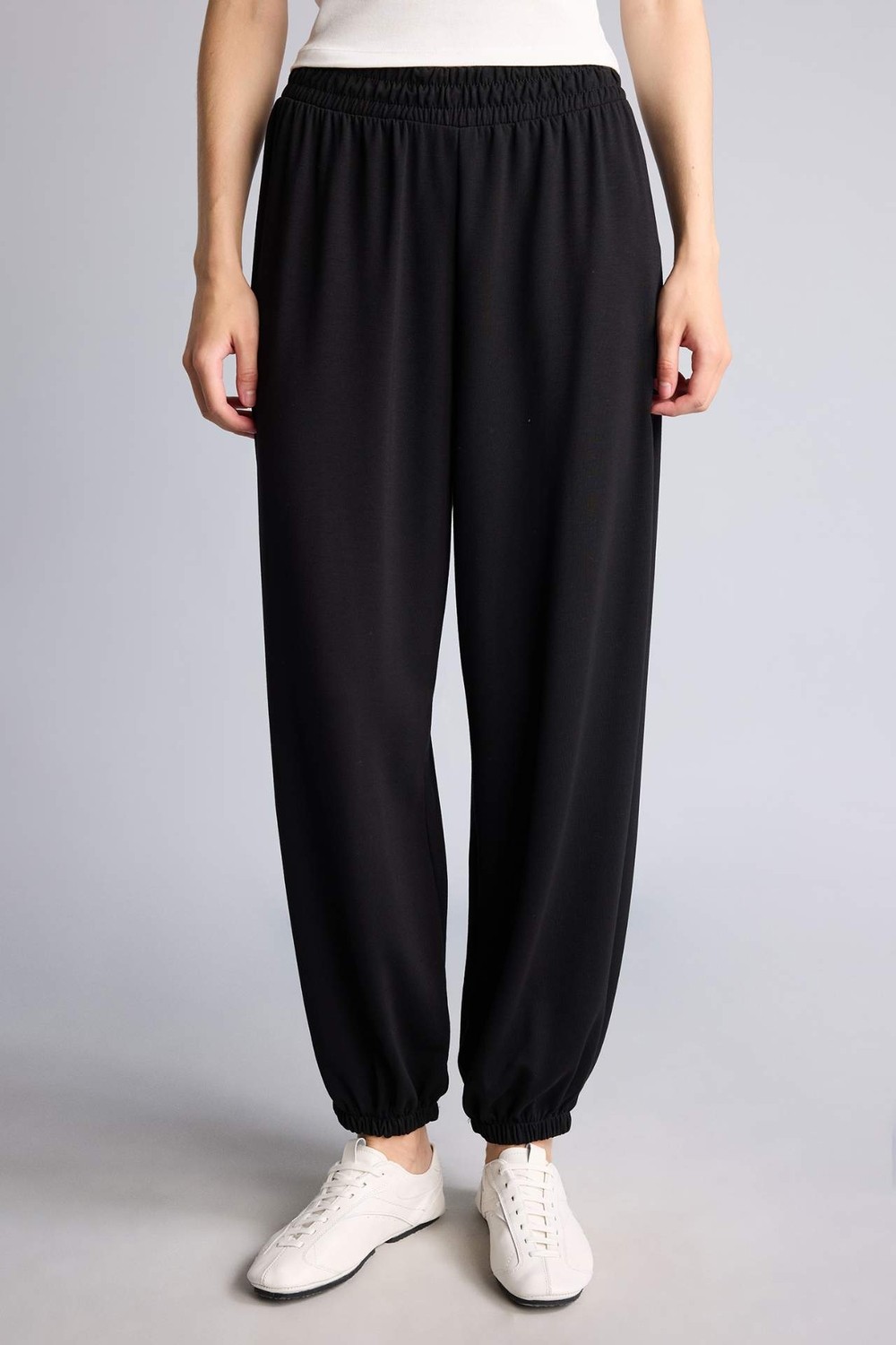 DeFacto Jogger Fit Basic Siyah Eşofman Altı D4234AX26AU görsel 3