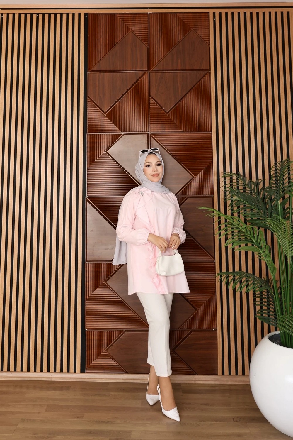 Bwest Gömlek - Pembe