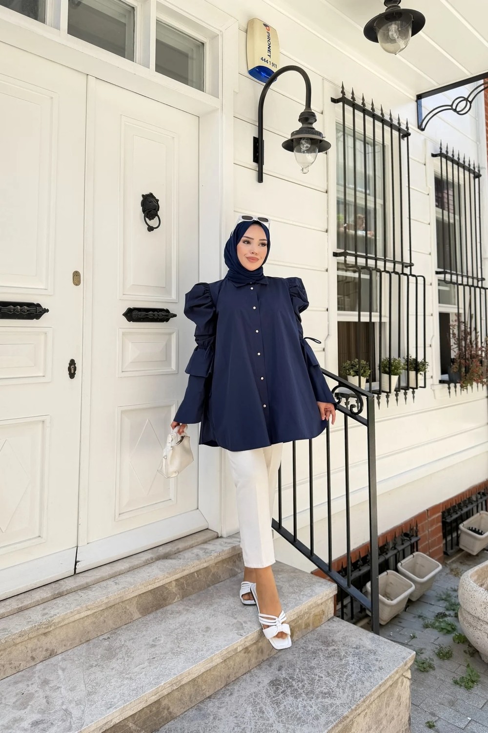 Bwest Gömlek - Lacivert görsel 2