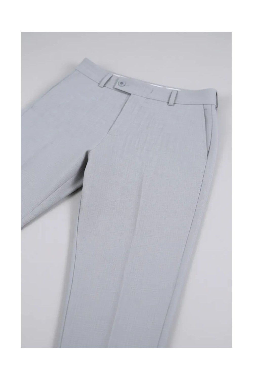 Bürke Erkek Siyah Renk Italyan Kesim Slimfit Kumaş Pantolon görsel 8