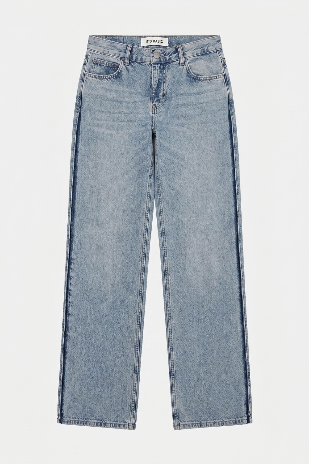 It's Basic Kadın Kot Renk 4s6-32 Bootcut Fit Orta Bel Denim Jean görsel 3
