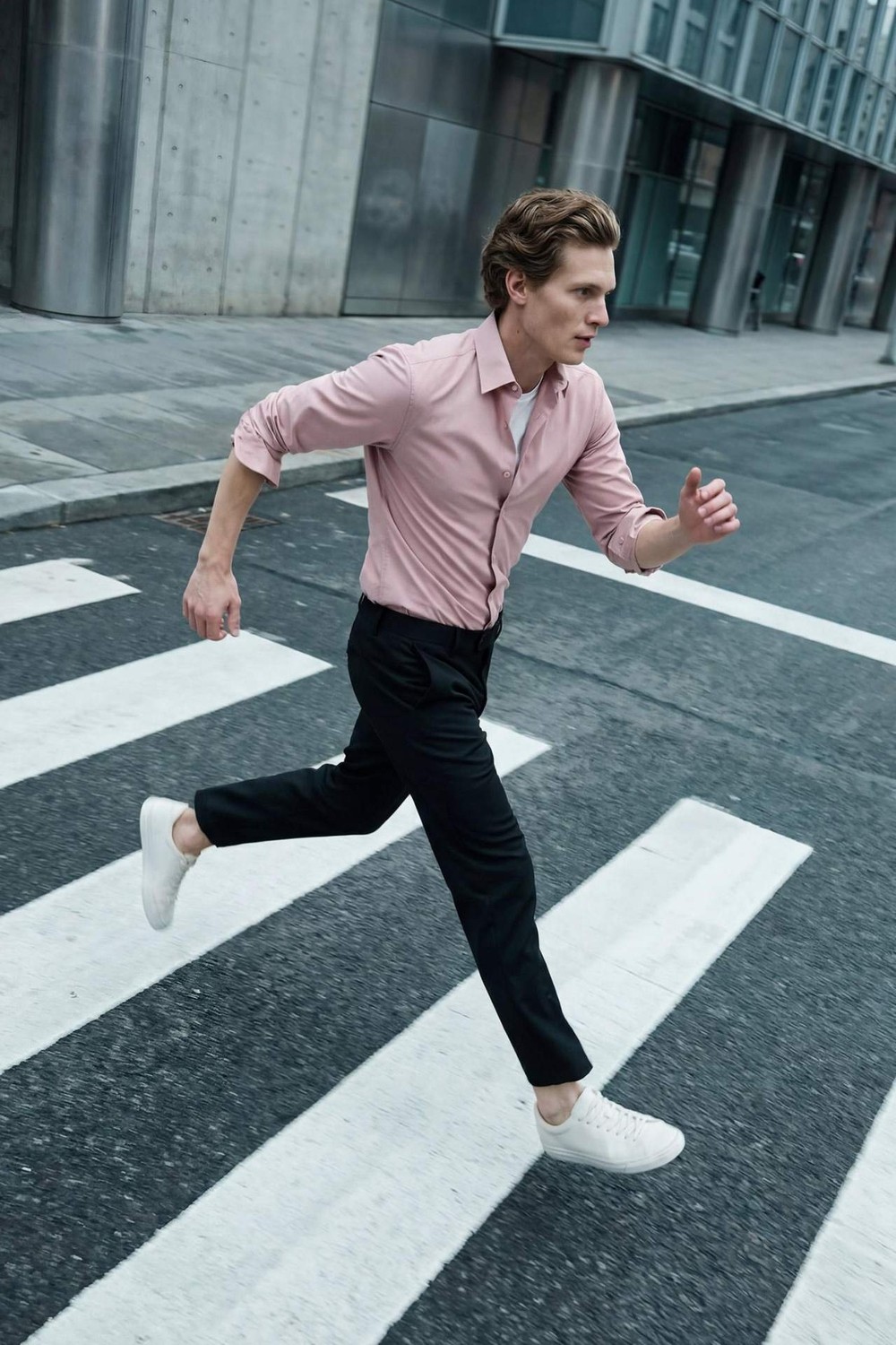DeFacto Esnek Kumaş Jogger Düz Paça Her Yöne Esneyen Kumaş Pantolon T6317AZ26SP görsel 4