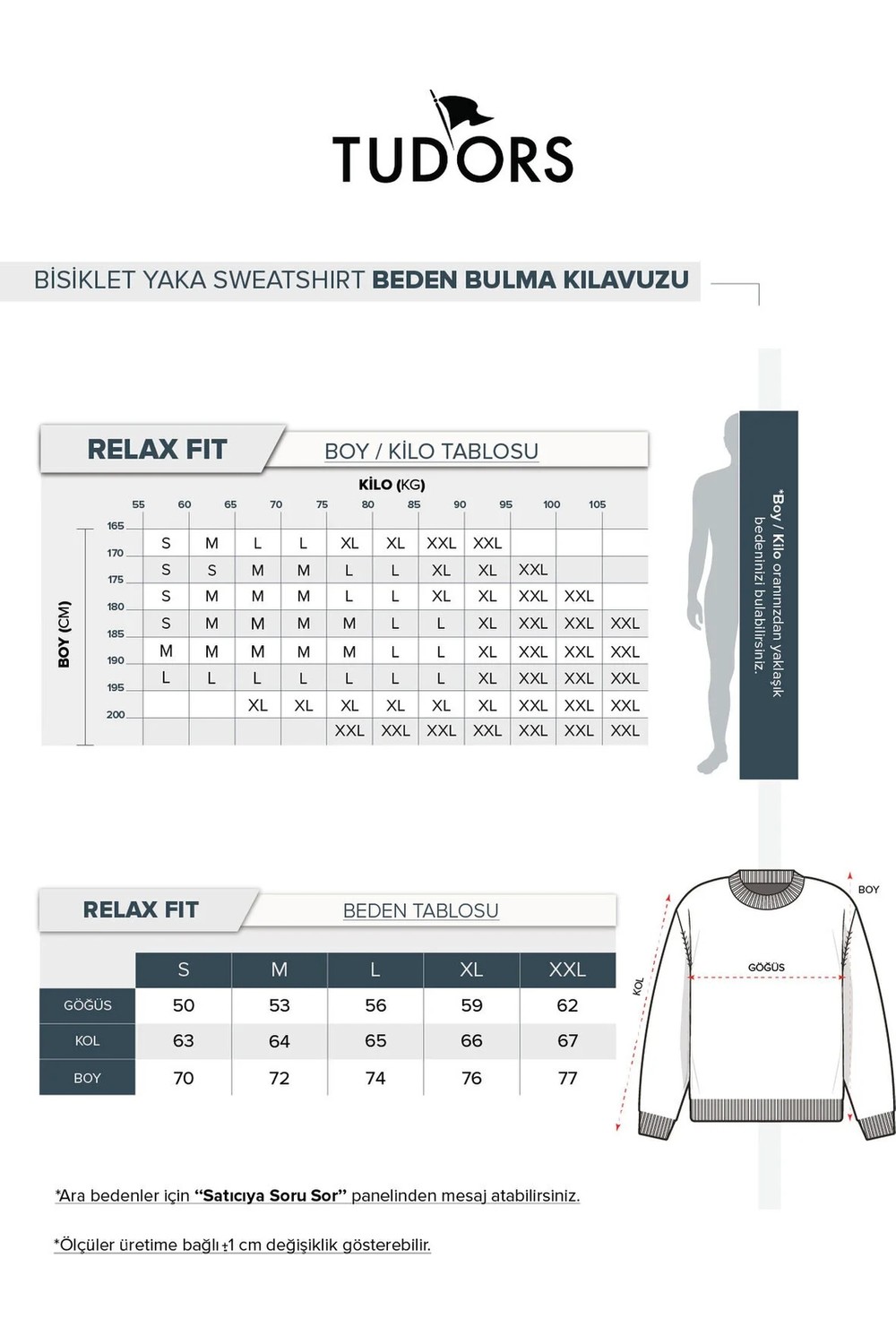 Tudors Unisex Relax Fit Rahat Kesim Pamuklu 3 İplik İçi Polarlı Basic Bordo Bisiklet Yaka Sweatshirt görsel 8