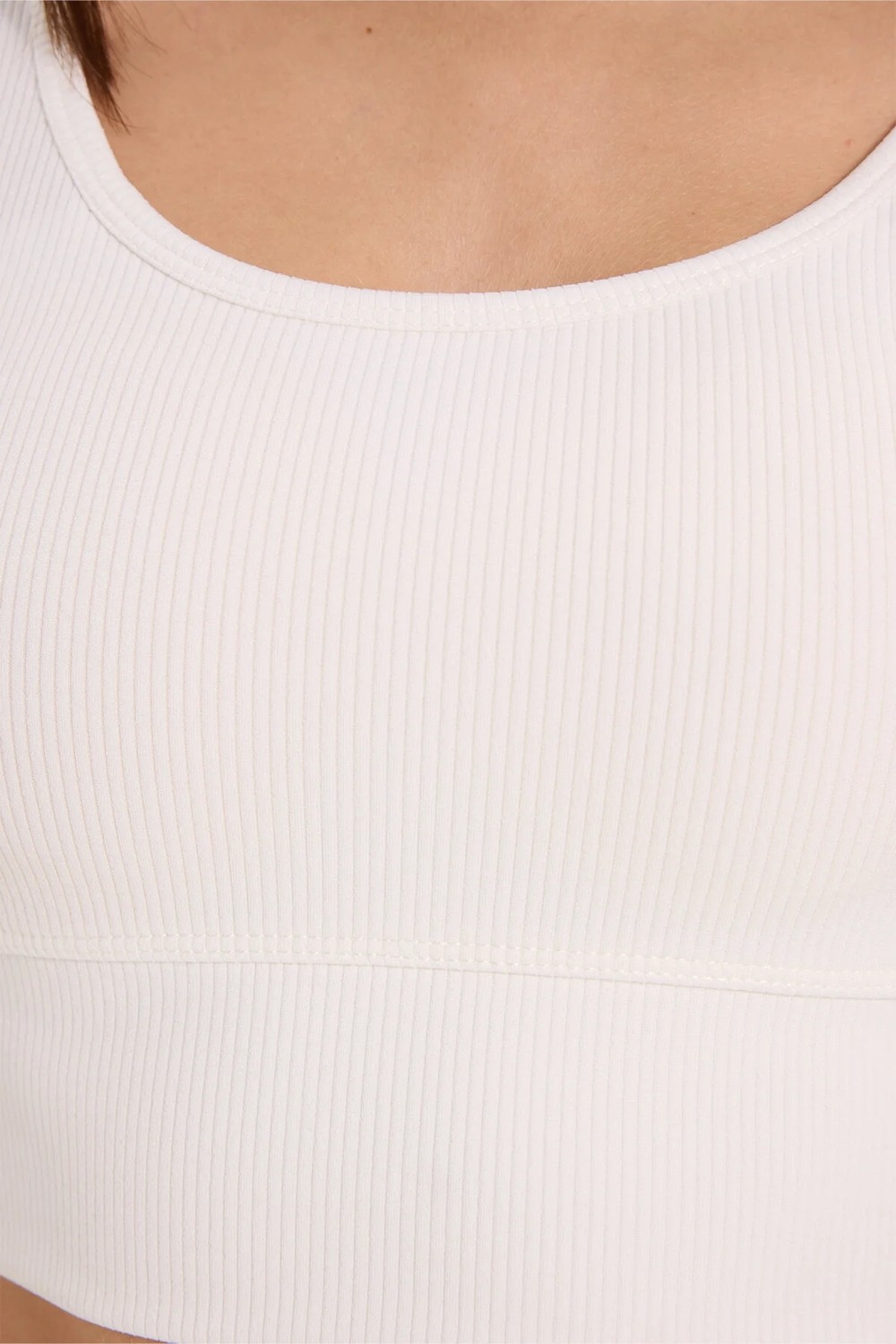 Tudors Kadın Slim Fit Dar Kesim Askılı Kare Yaka Lacivert Crop görsel 7