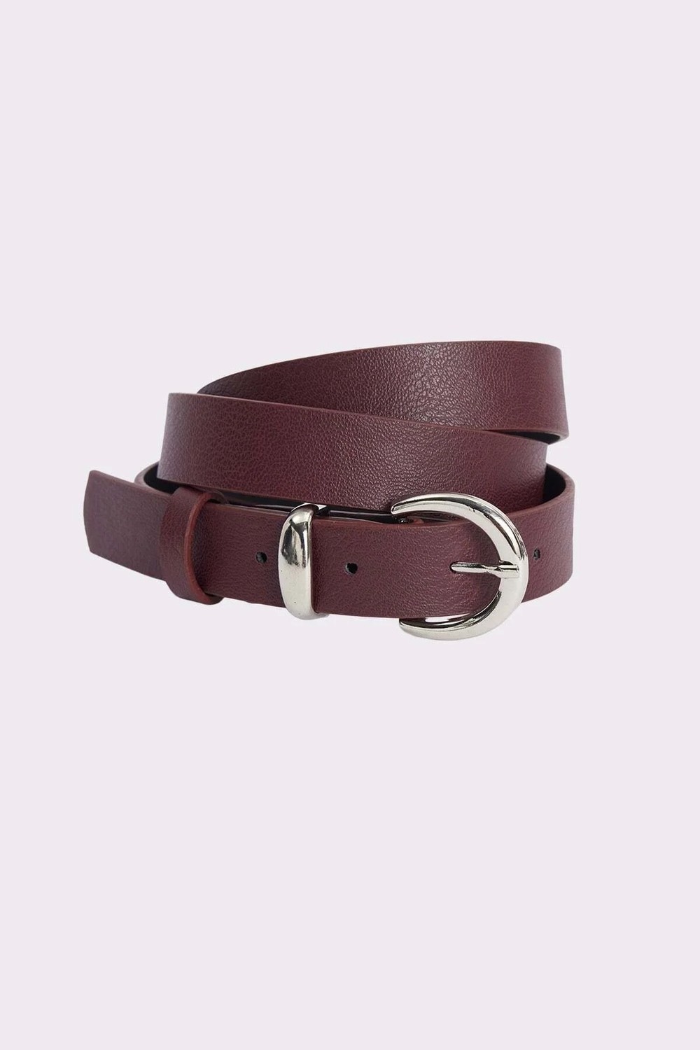 Tudors Kadın 2.5 cm 3'lü Set Siyah-Bordo-Kahverengi Kemer görsel 4