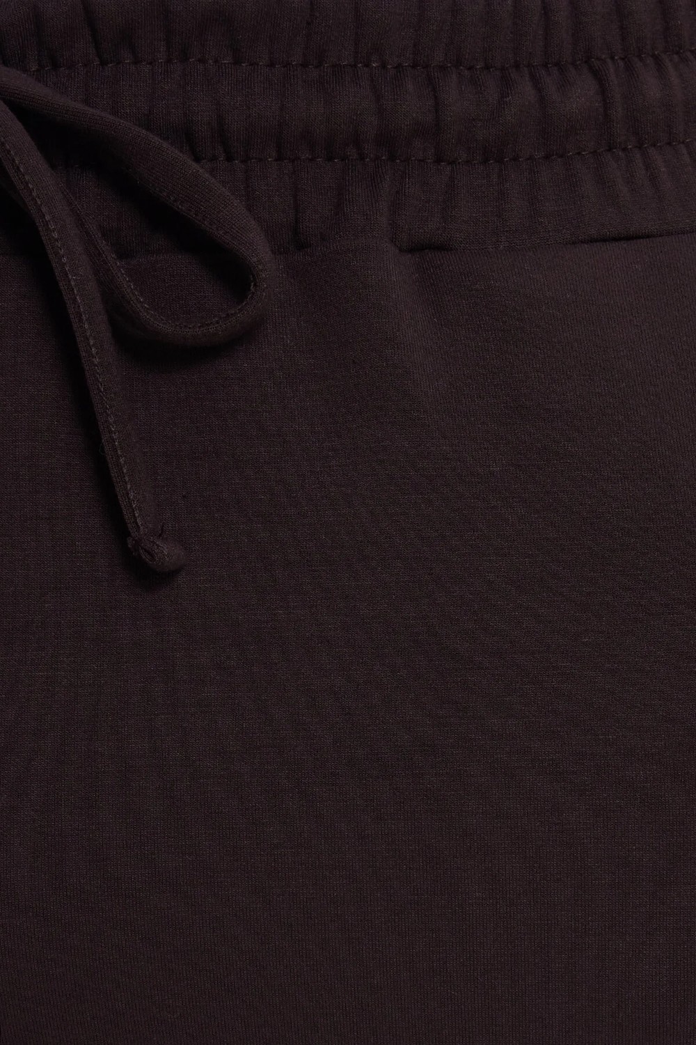 Tudors Erkek Slim Fit Dar Kesim Beli Bağcıklı 3 Cepli Geniş Paça Koyu Vizon Eşofman Altı görsel 6