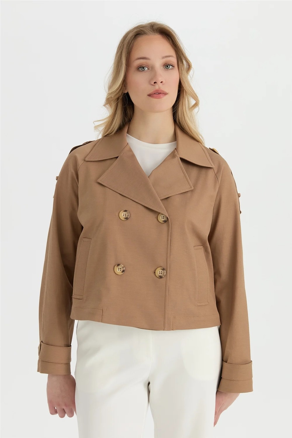Esswaap Liora Trençkot Camel
