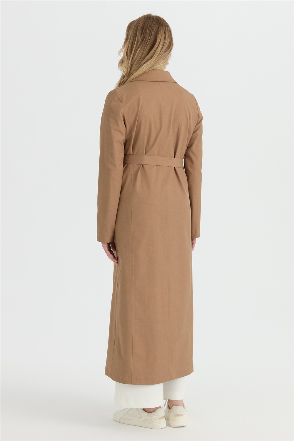 Esswaap Trençkot Camel görsel 6