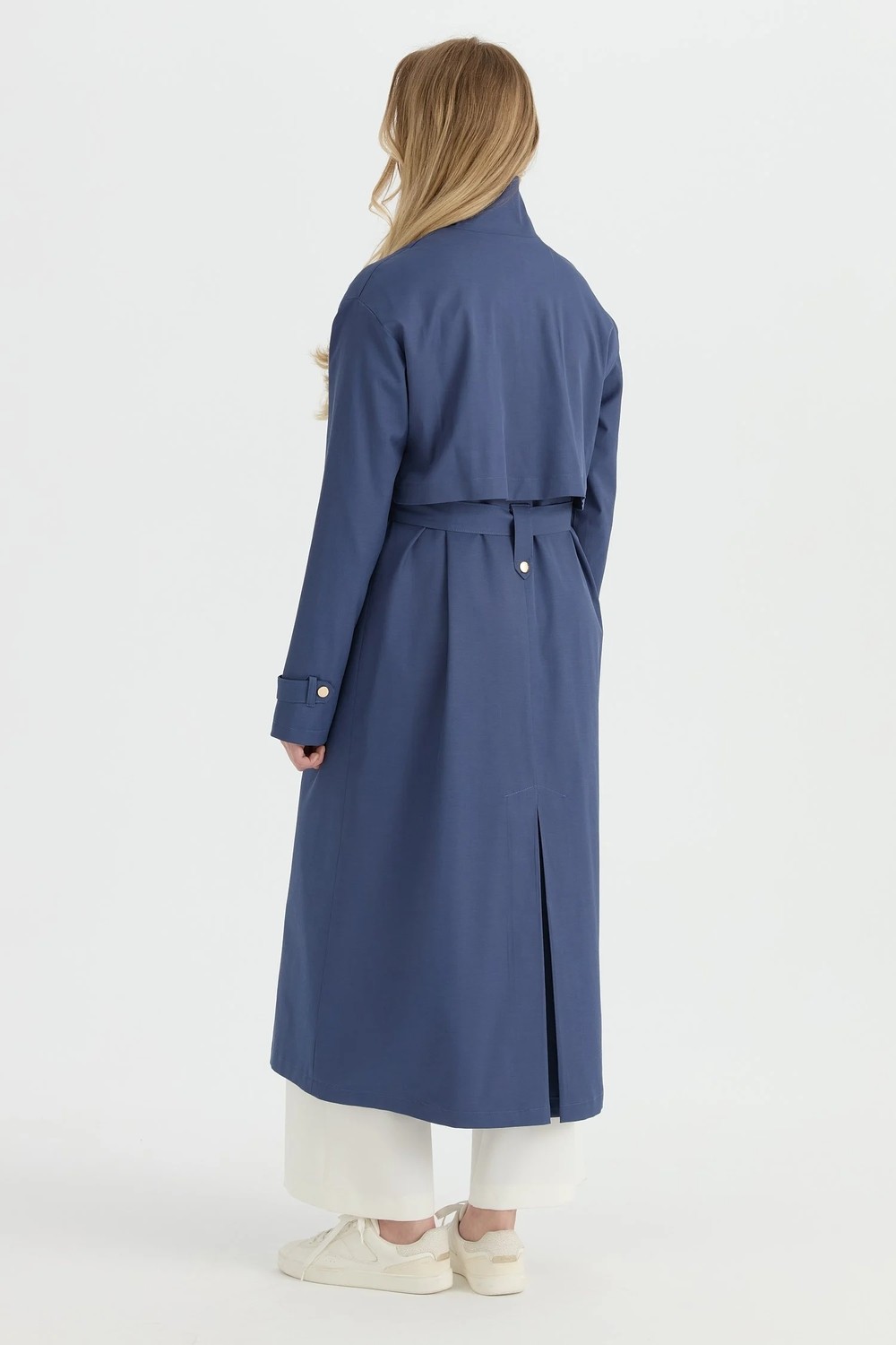 Esswaap Trençkot Indigo görsel 6