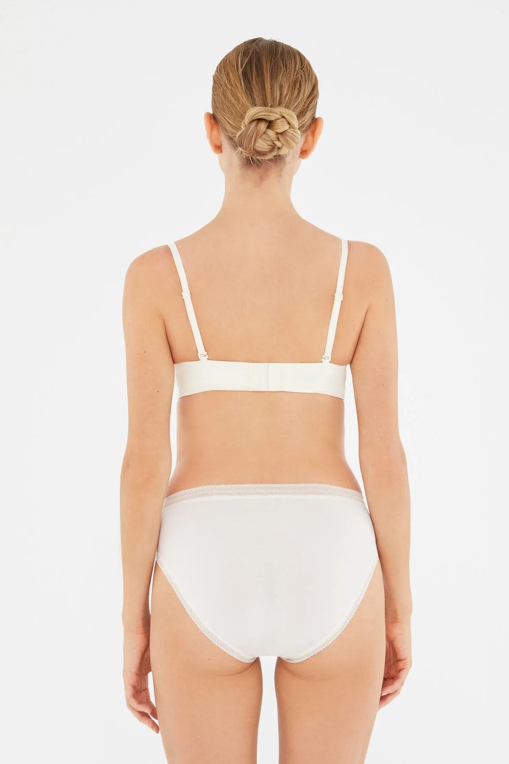 Dagi Ekru 1080KC Lily Straplez Push-Up Destekli Sütyen görsel 8