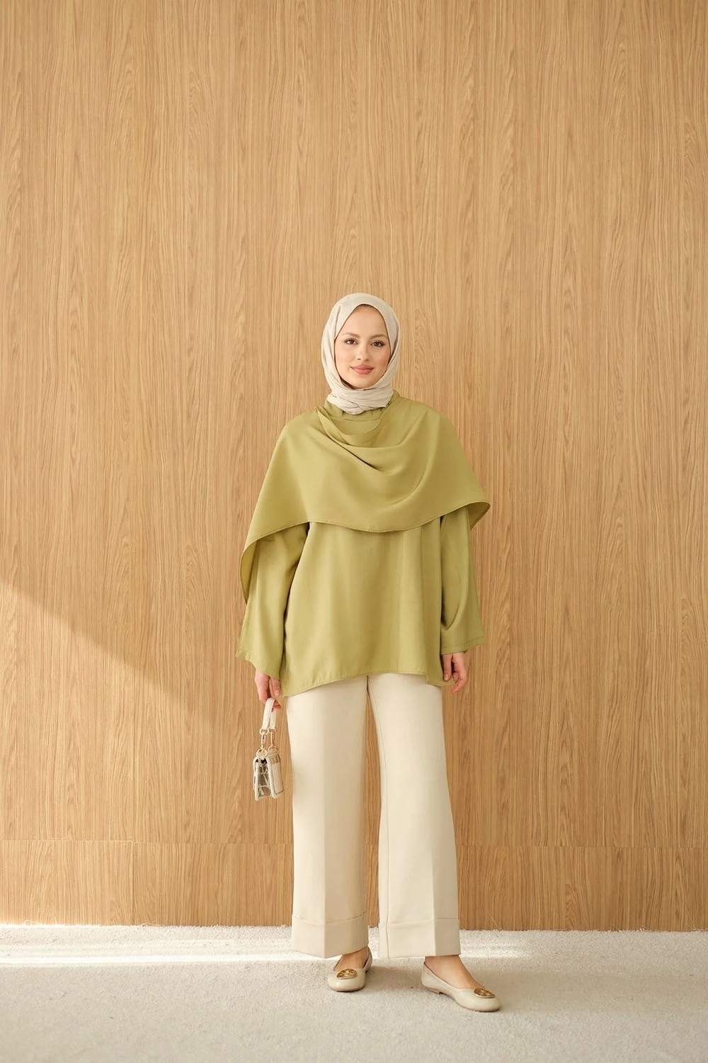 Miraydin Butik Kadın Şal Detay Bel Bağlamalı Bluz M61406 - Siyah görsel 3
