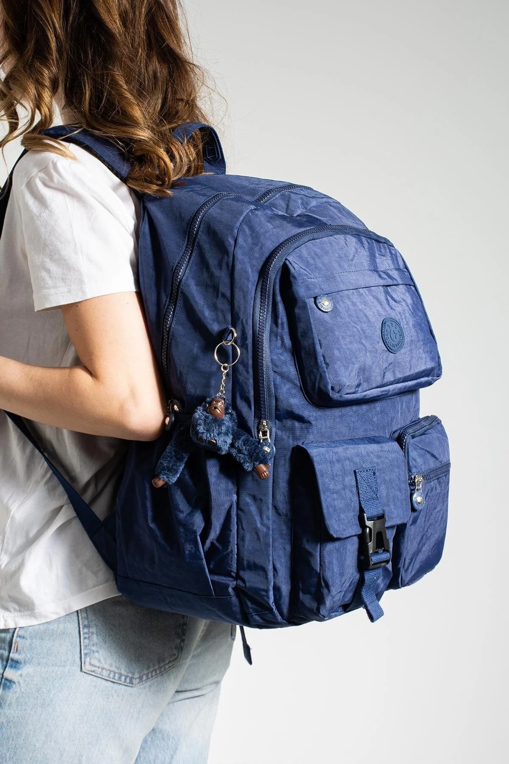 571 Collections Çanta Ultra Hafif Çok Cepli Su Geçirmez Sırt Çantası Unisex Laci (Model: 571-1K) görsel 8