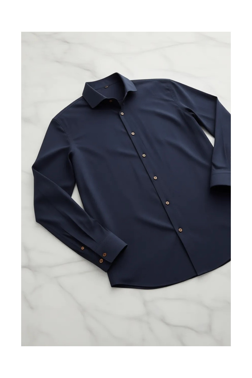 D'S Damat Slim Fit Antrasit Italyan Yaka Armürlü Uzun Kollu Kolay Ütülenebilir Nefes Alan Dört Mevsim Gömlek 2HF02ORT3185 görsel 6