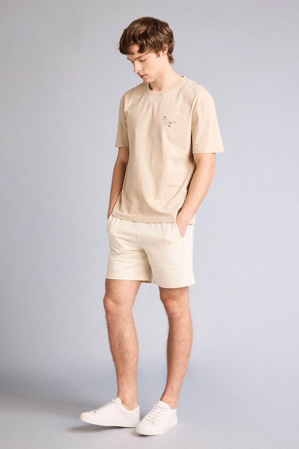 DeFacto Slim Fit Dar Paça Basic Şort B8674AX26SM görsel 2