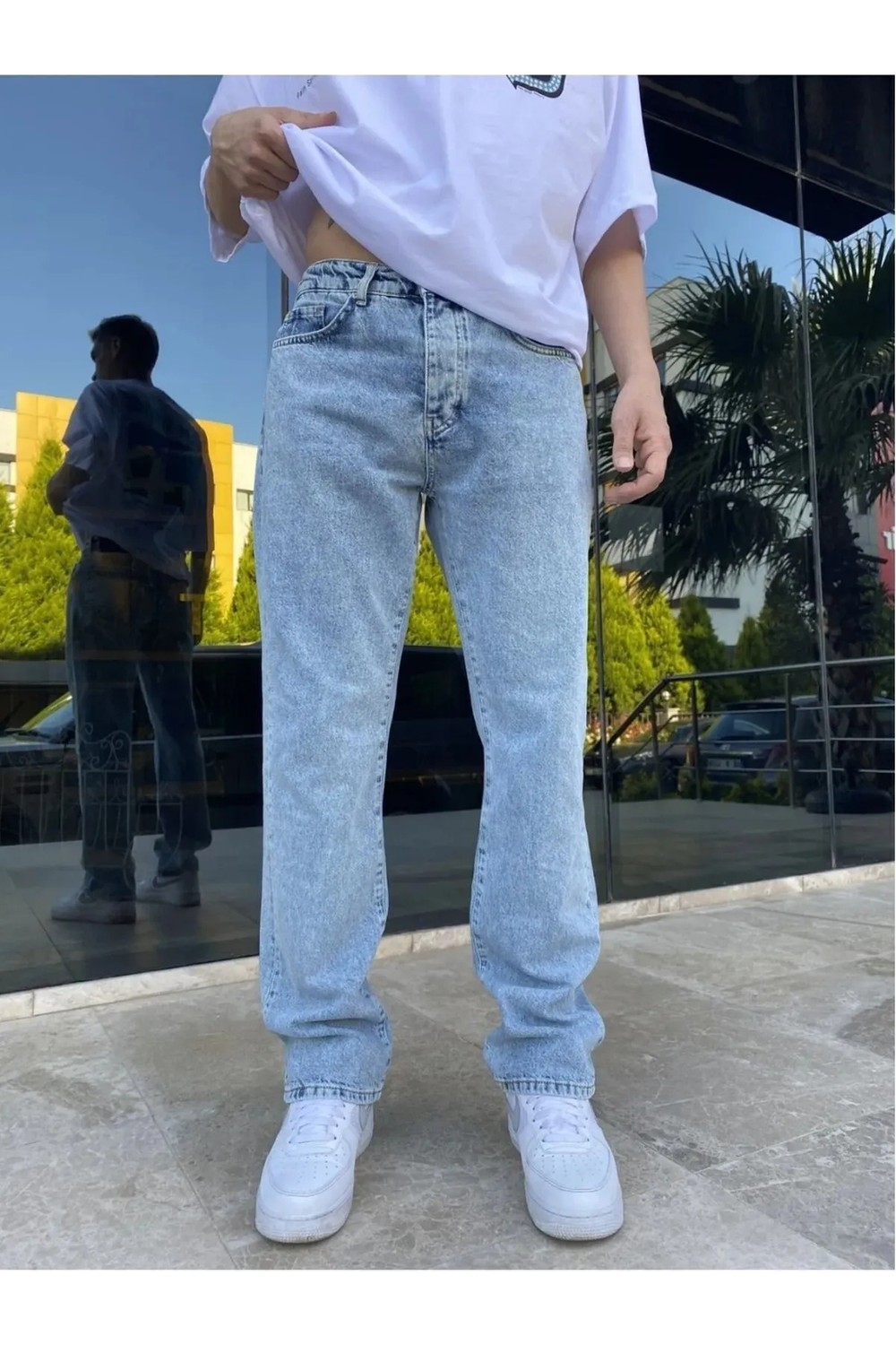Viking's Line Erkek Baggy Jeans görsel 6
