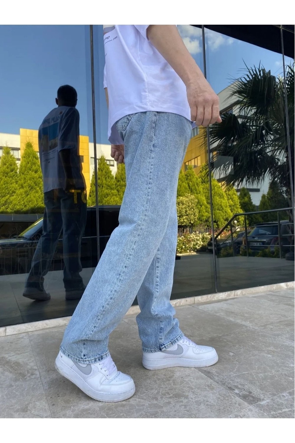 Viking's Line Erkek Baggy Jeans görsel 8