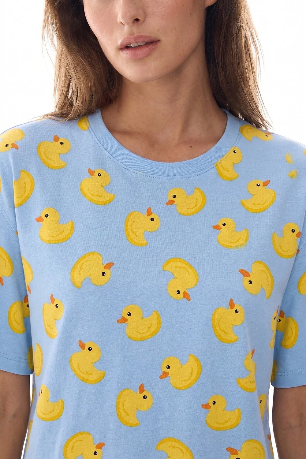 Penti Mavi Cuteness Kısa Kollu Şort Pijama Takımı görsel 2
