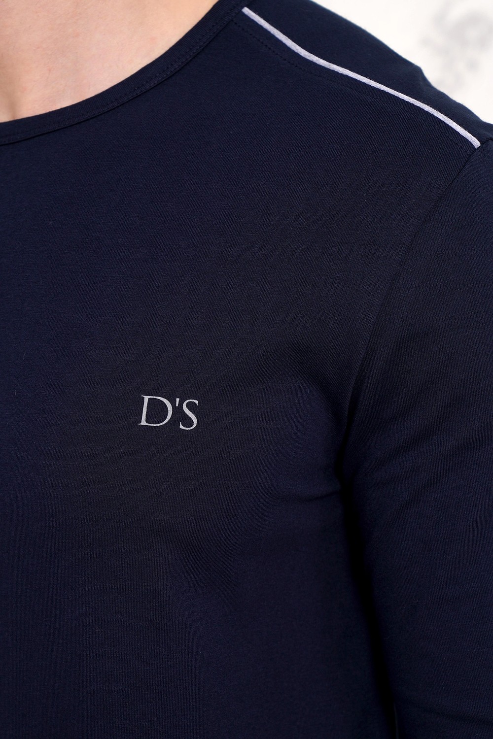 D'S Damat Maschio Pamuk Pijama Takımı Erkek Siyah Yumuşak Dokulu Regular Fit Kalıp görsel 6