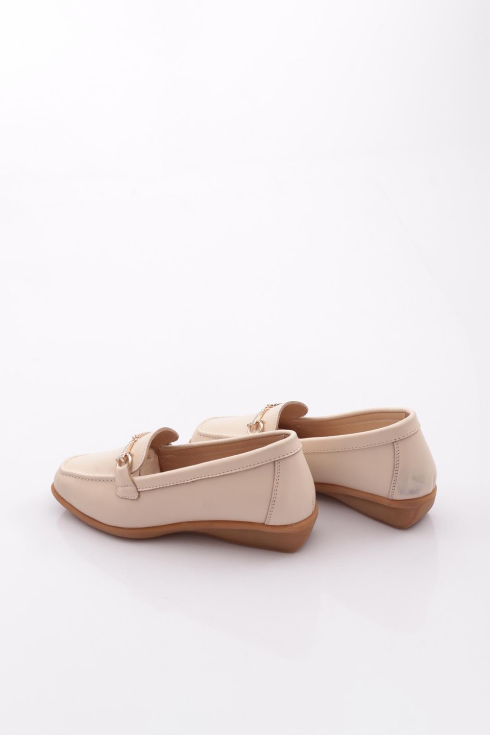 DGN 3102 Kadın Aksesuarlı Loafer Ayakkabı görsel 3