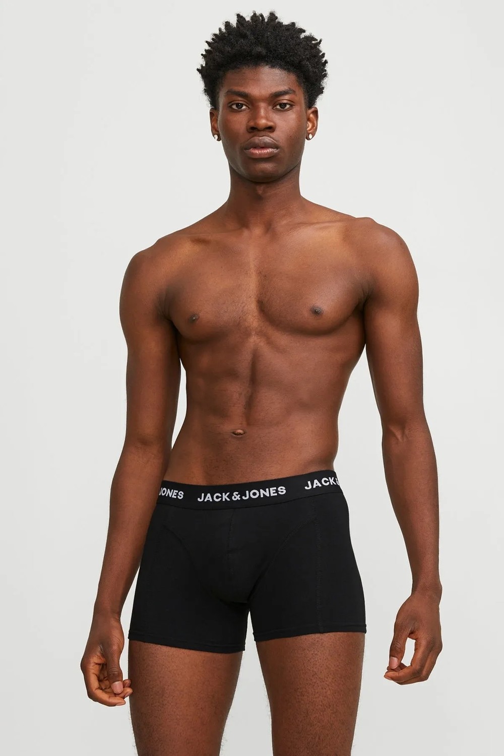 Jack & Jones Erkek Logolu Beli Lastikli 5'li Boxer Paketi - Anthony görsel 6
