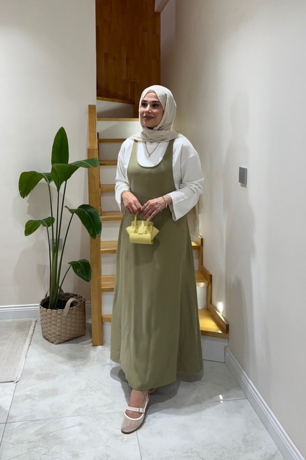 Salisburys Molly Nelly Kadın Modal Yazlık Salopet Tulum Takım görsel 8