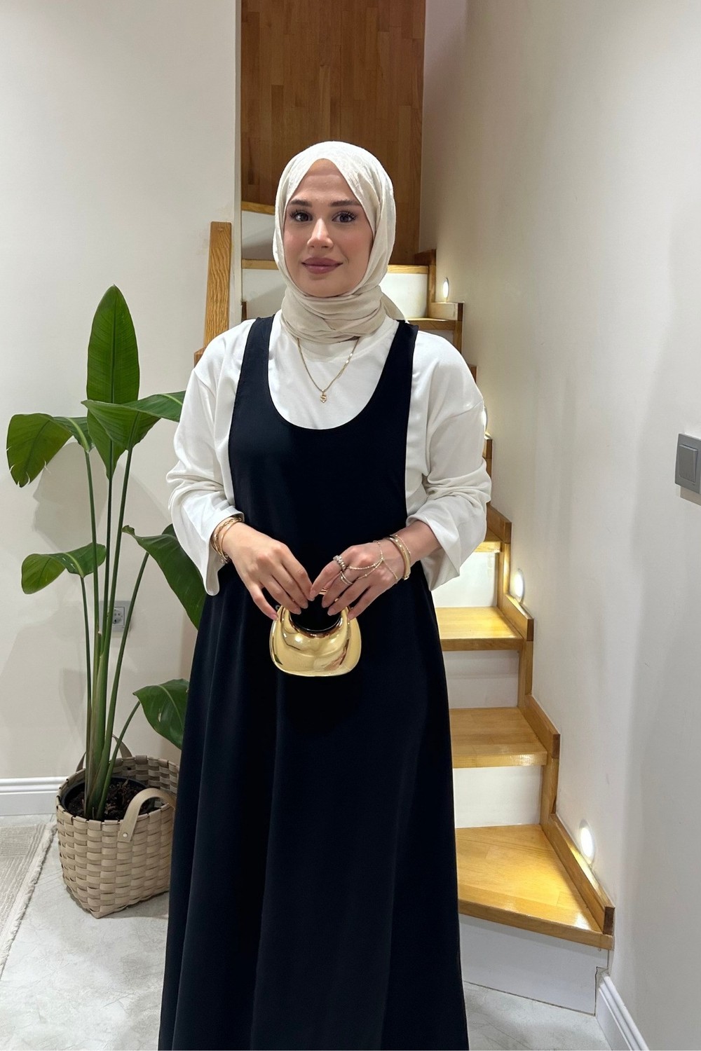 Salisburys Molly Nelly Kadın Modal Yazlık Salopet Tulum Takım