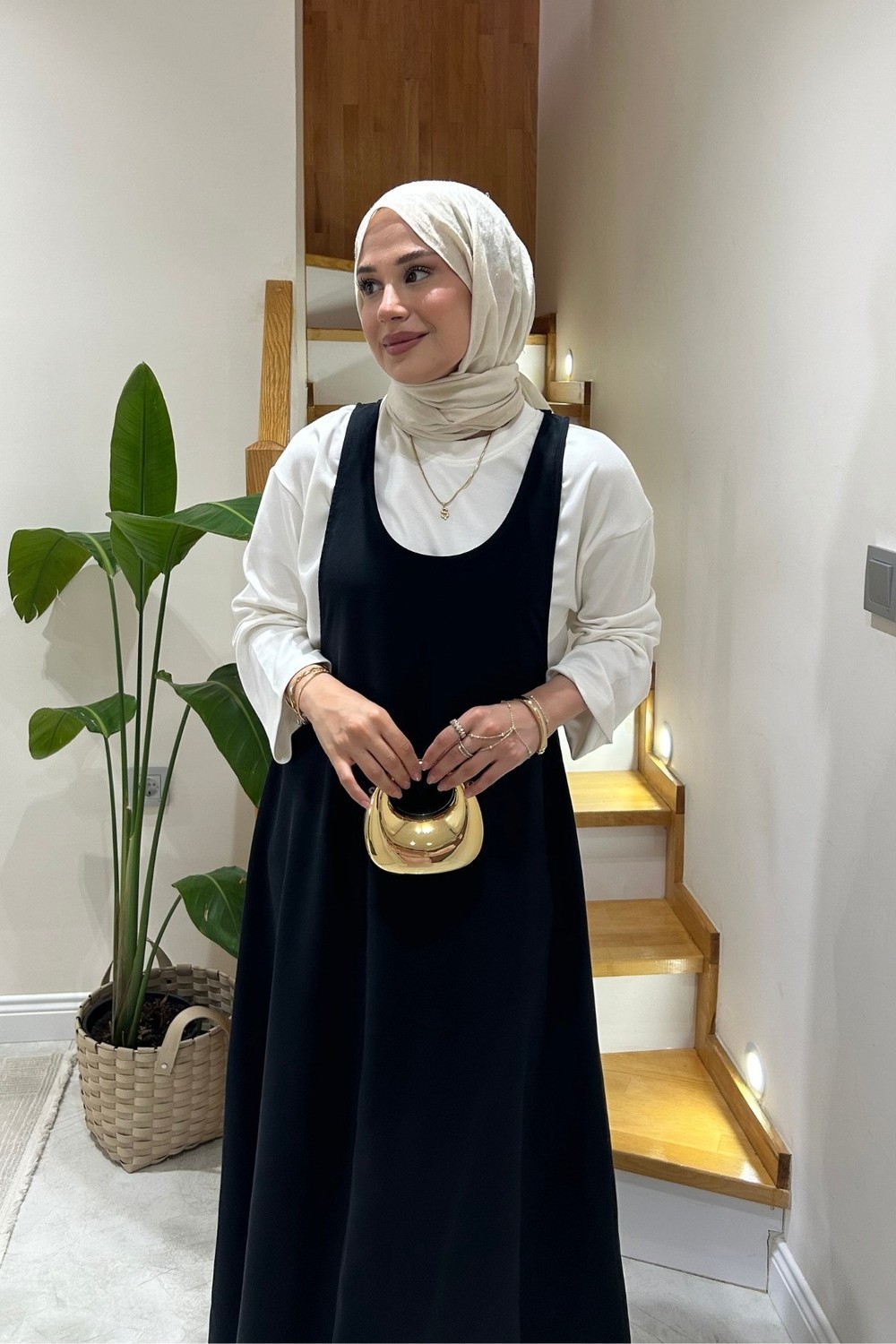 Salisburys Molly Nelly Kadın Modal Yazlık Salopet Tulum Takım görsel 3