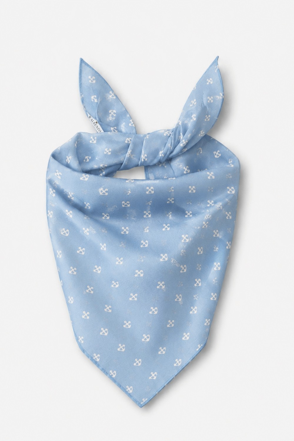 Walkenzo Anchor Çapa Desenli %100 Pamuklu Çok Amaçlı Bandana Fular görsel 5