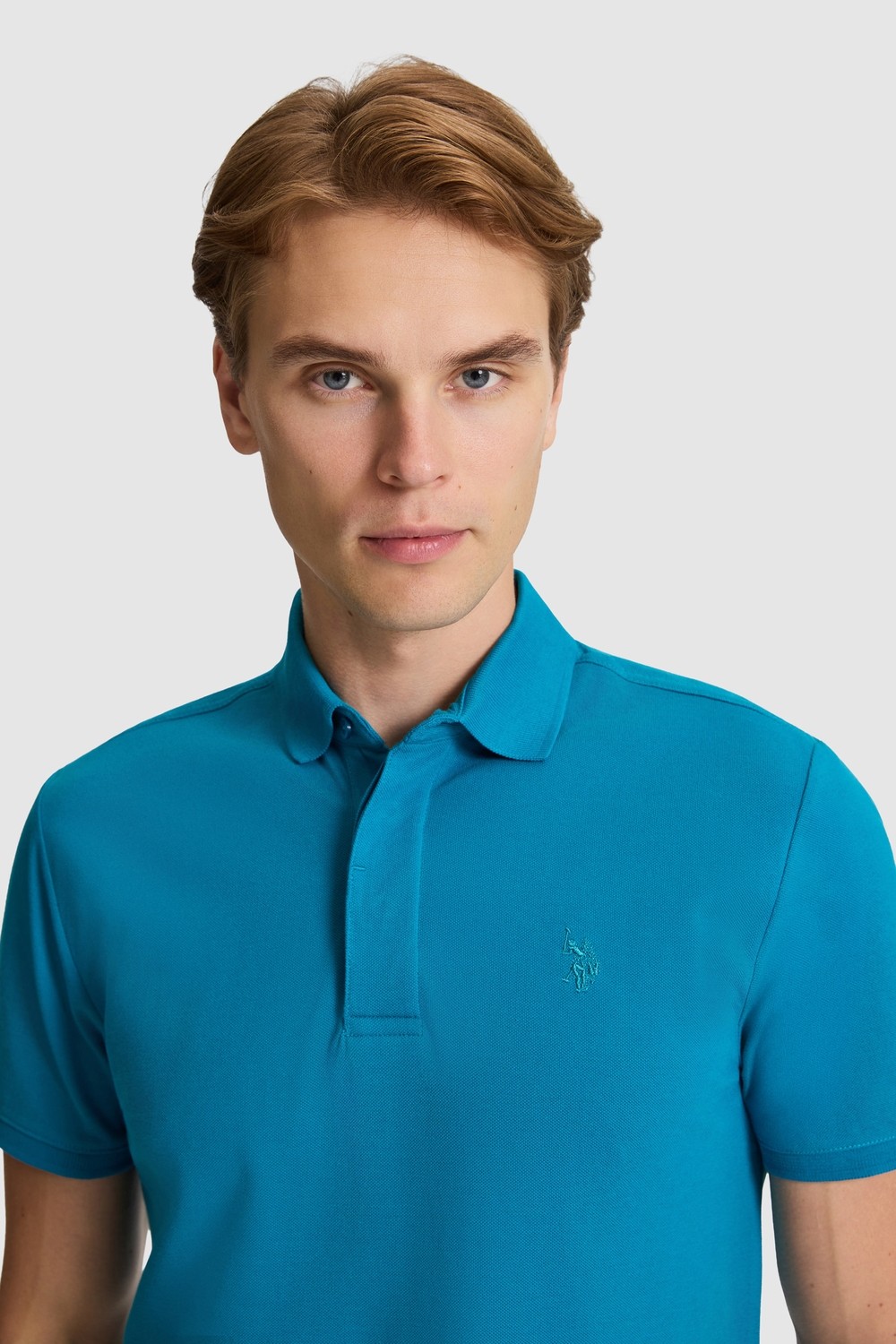 U.S. Polo Assn. Erkek Taş Tişört Basic 50327003-VR049 görsel 2