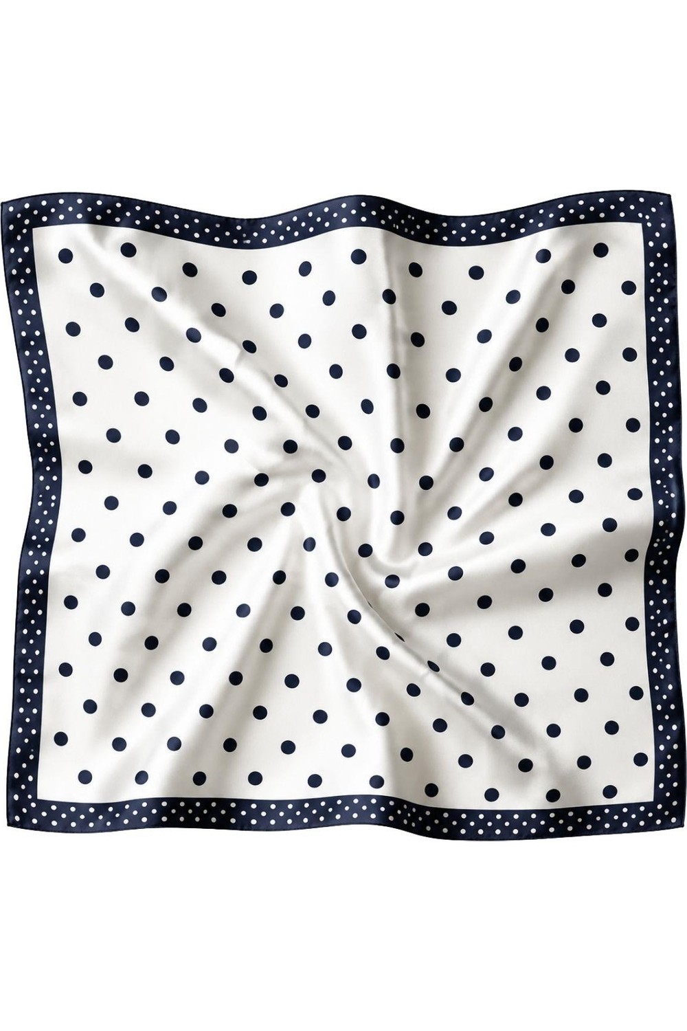 Afvente Soyut Bahçe Desen Pudra-Mint Soft Fular Eşarp 90X90 cm görsel 5
