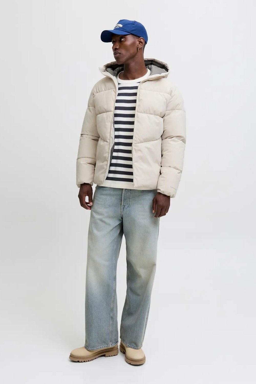 Jack & Jones Jack Jones Global Puffer Erkek Ceket 12283517 görsel 5
