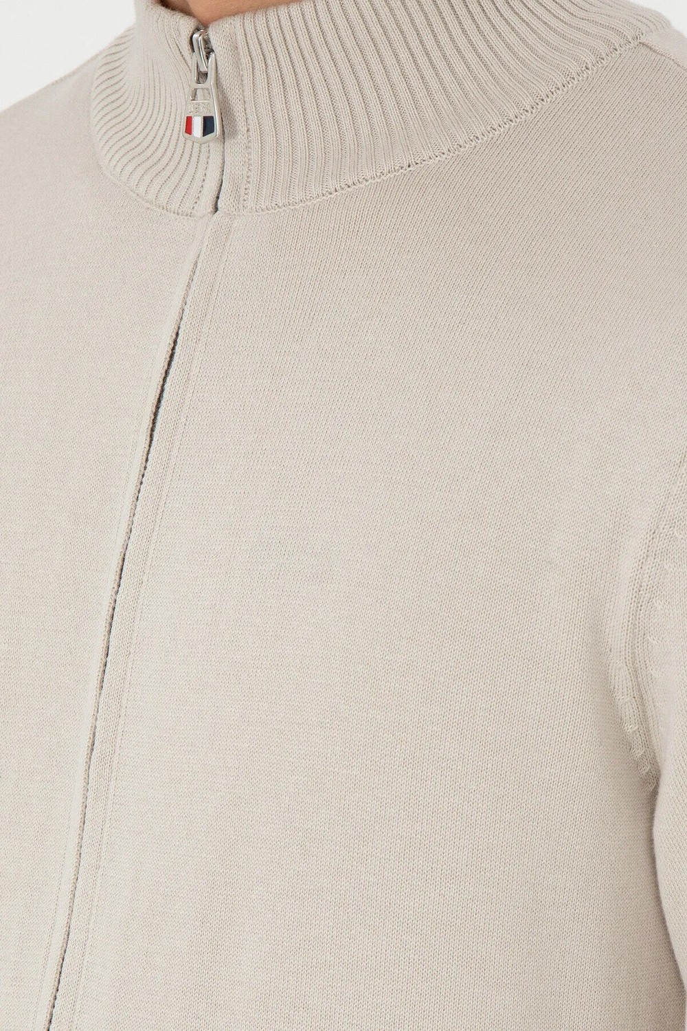 U.S. Polo Assn. Erkek Siyah Basic Triko Hırka 50298268-VR046 görsel 8