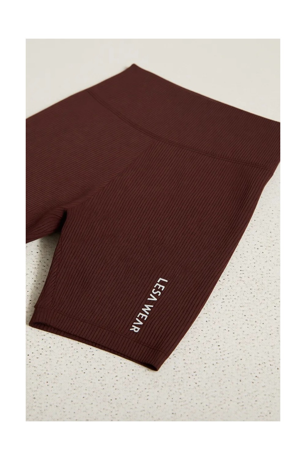 Lesa Wear Fitilli Yüksek Bel Likralı Toparlayıcı Kısa Şort Tayt görsel 4