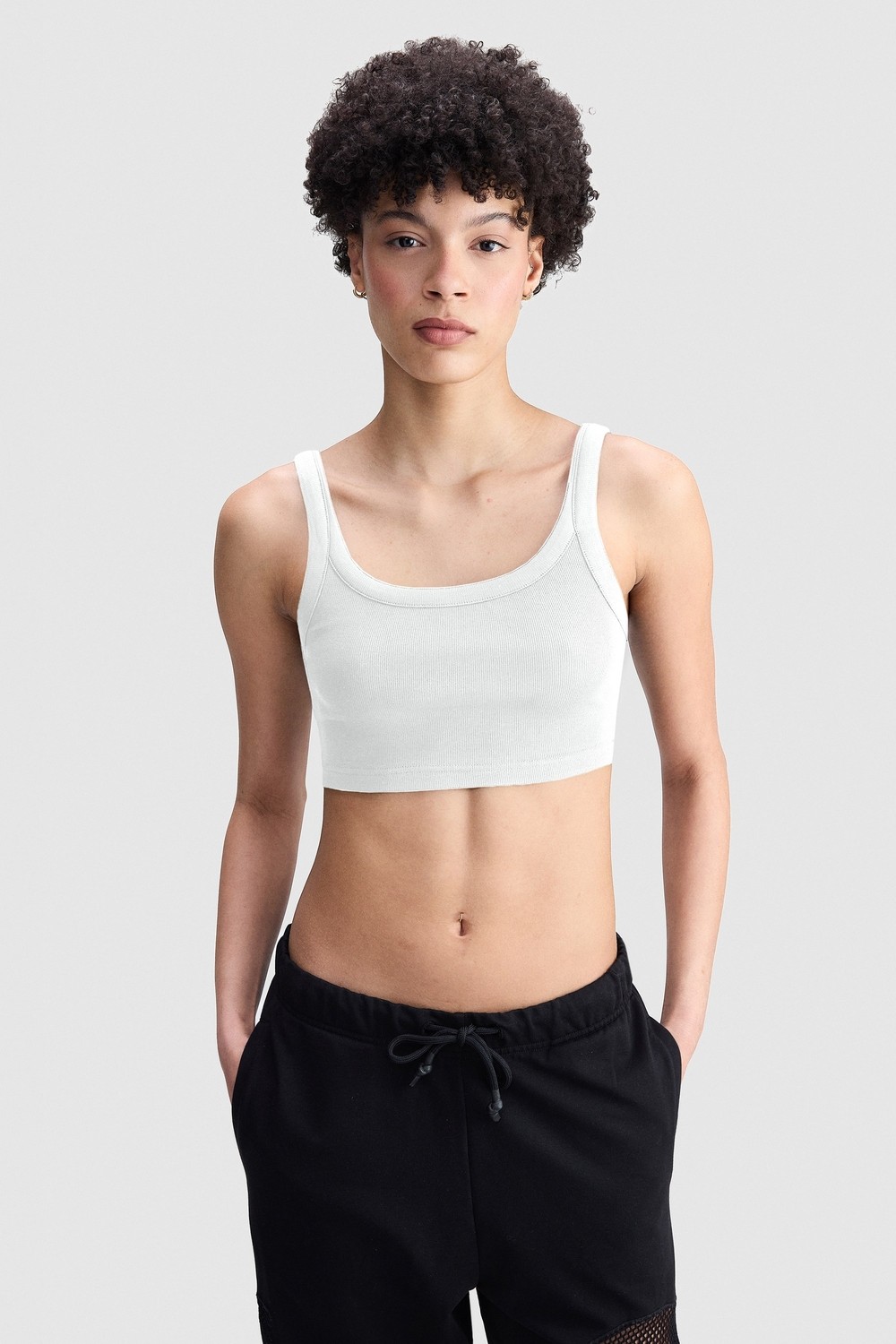 Ecko Unltd. Ecko Red Julıette Slim Fit U Yaka Baskılı Kadın Beyaz Bralet