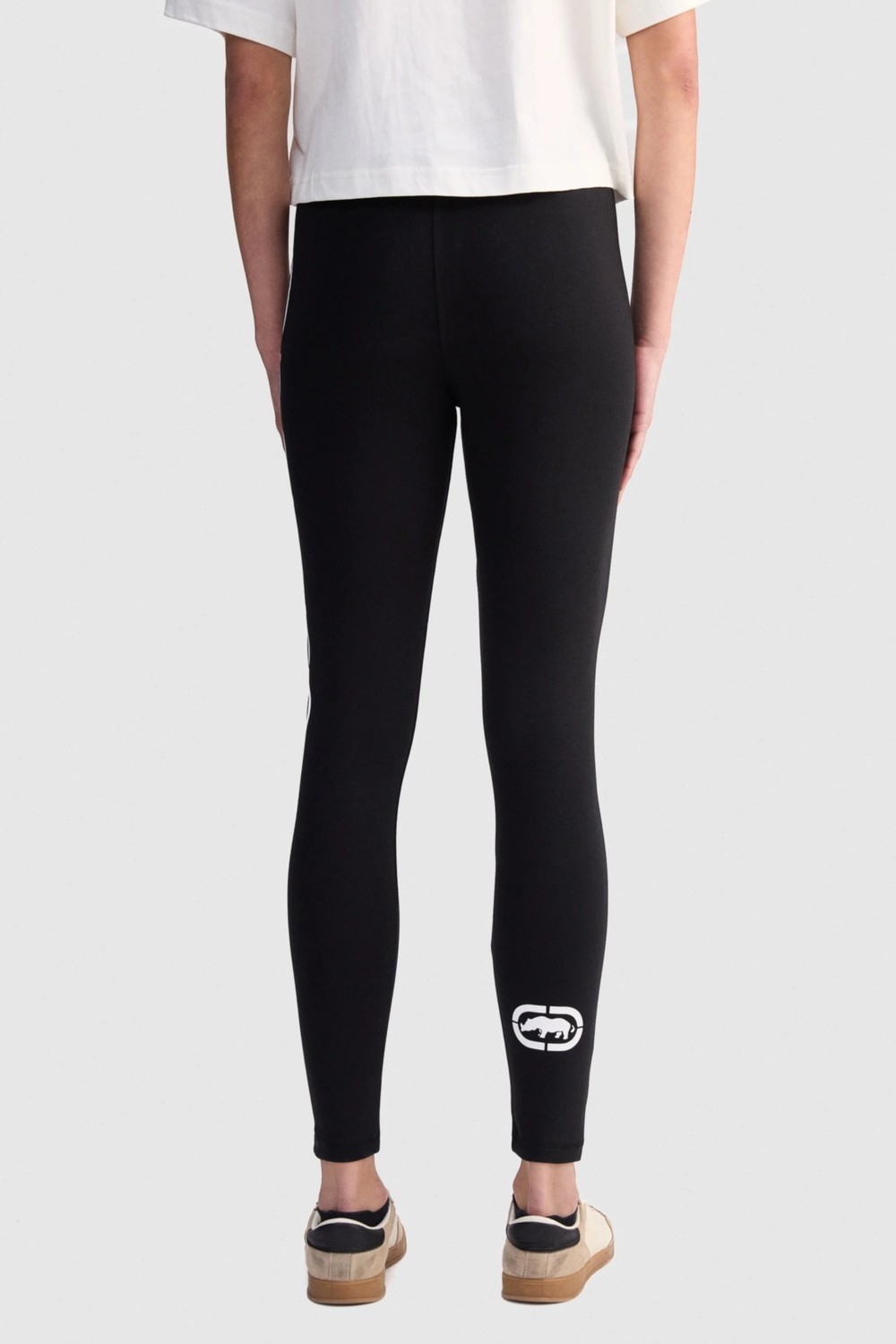 Ecko Unltd. Ecko Red Madıson Standard Fit Baskılı Interlok Kadın Siyah Tayt görsel 2