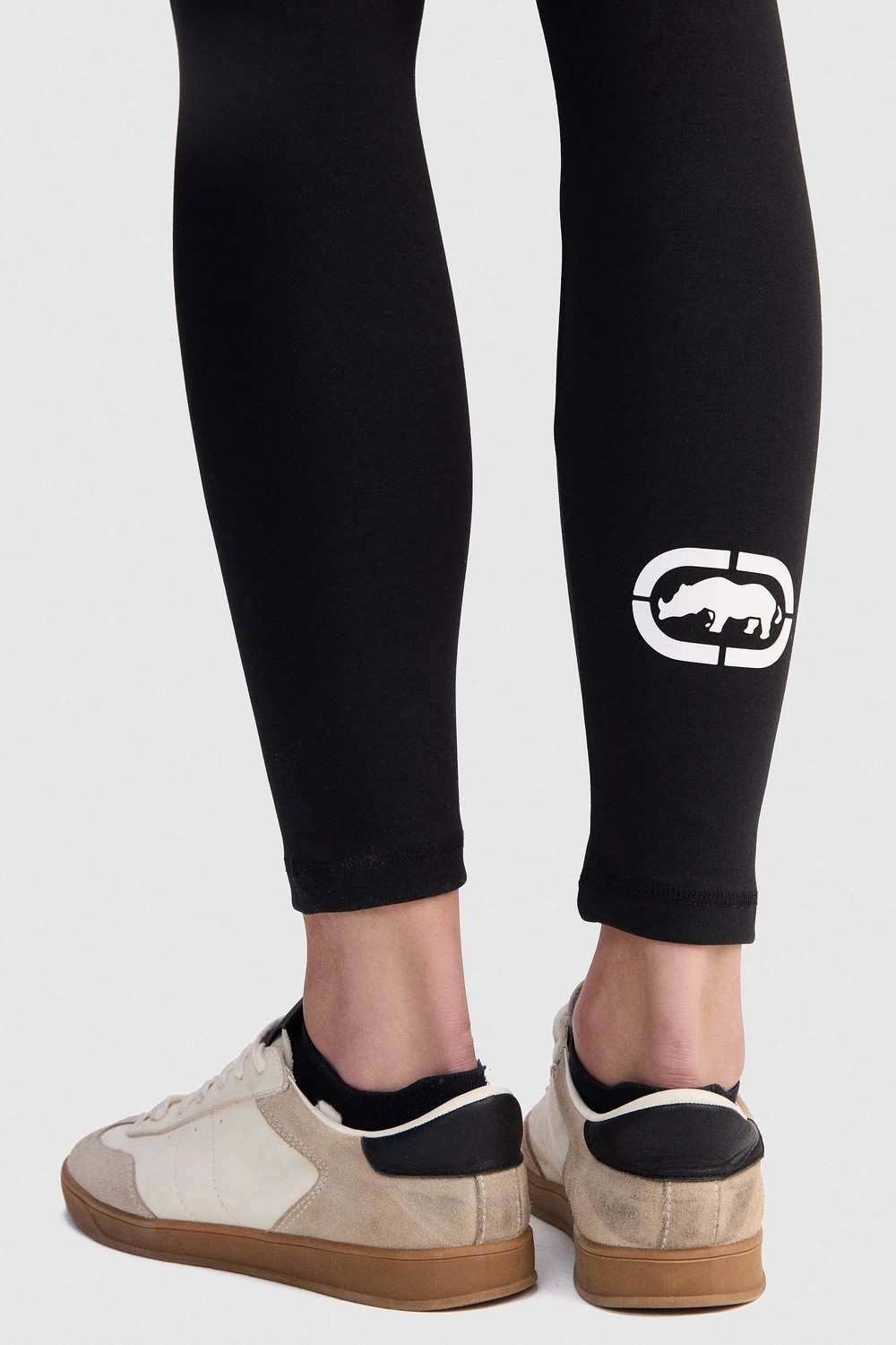Ecko Unltd. Ecko Red Madıson Standard Fit Baskılı Interlok Kadın Siyah Tayt görsel 4