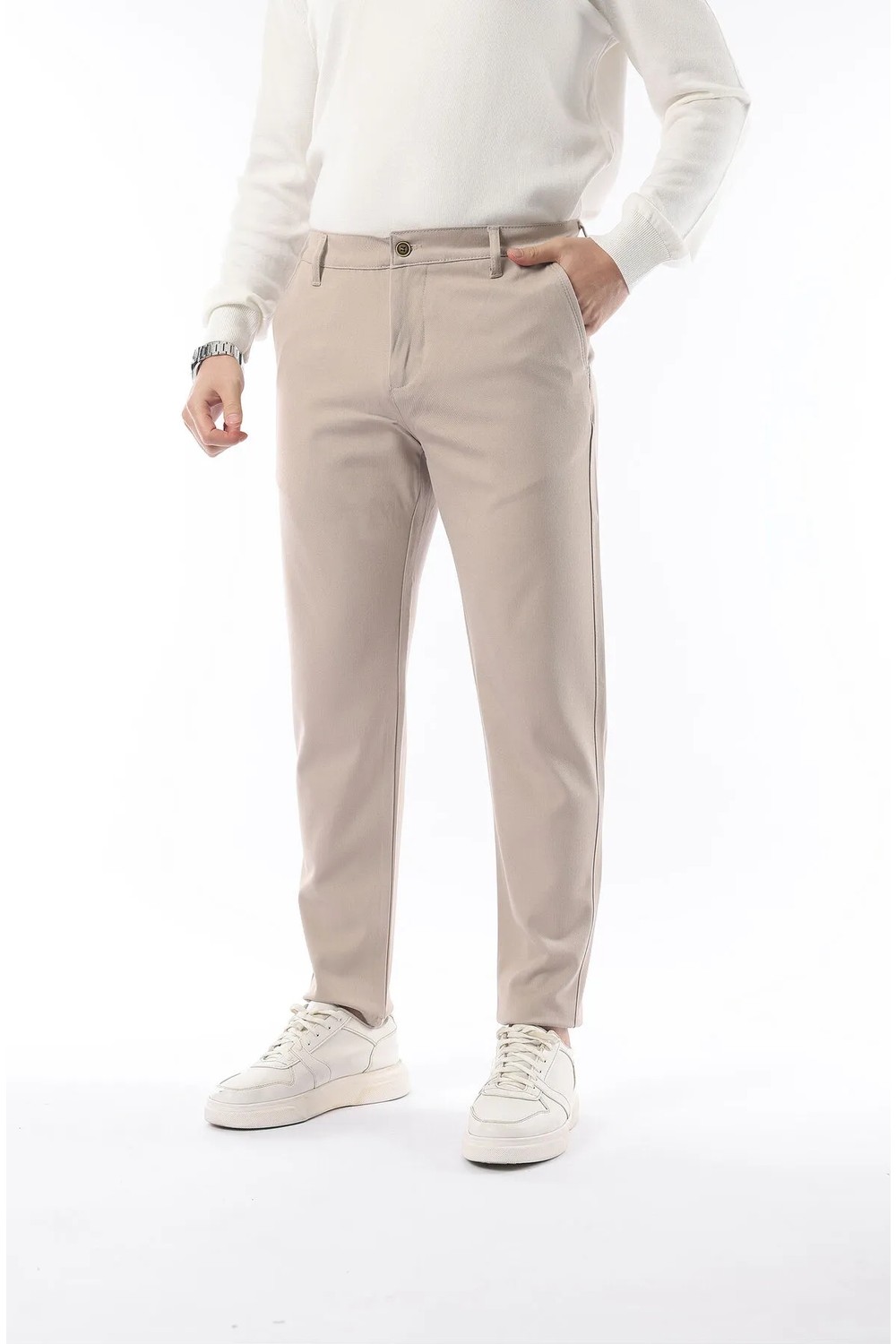 İDS Collection Mevsimlik Slimfit Likralı Kumaş Pantolon görsel 7
