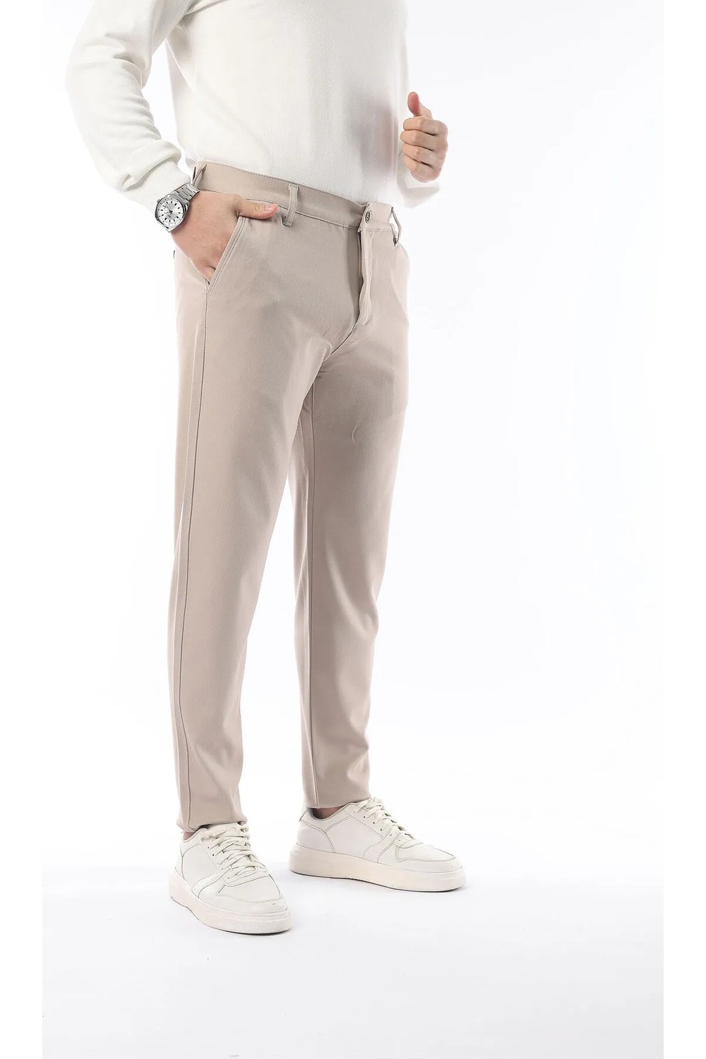 İDS Collection Mevsimlik Slimfit Likralı Kumaş Pantolon görsel 8