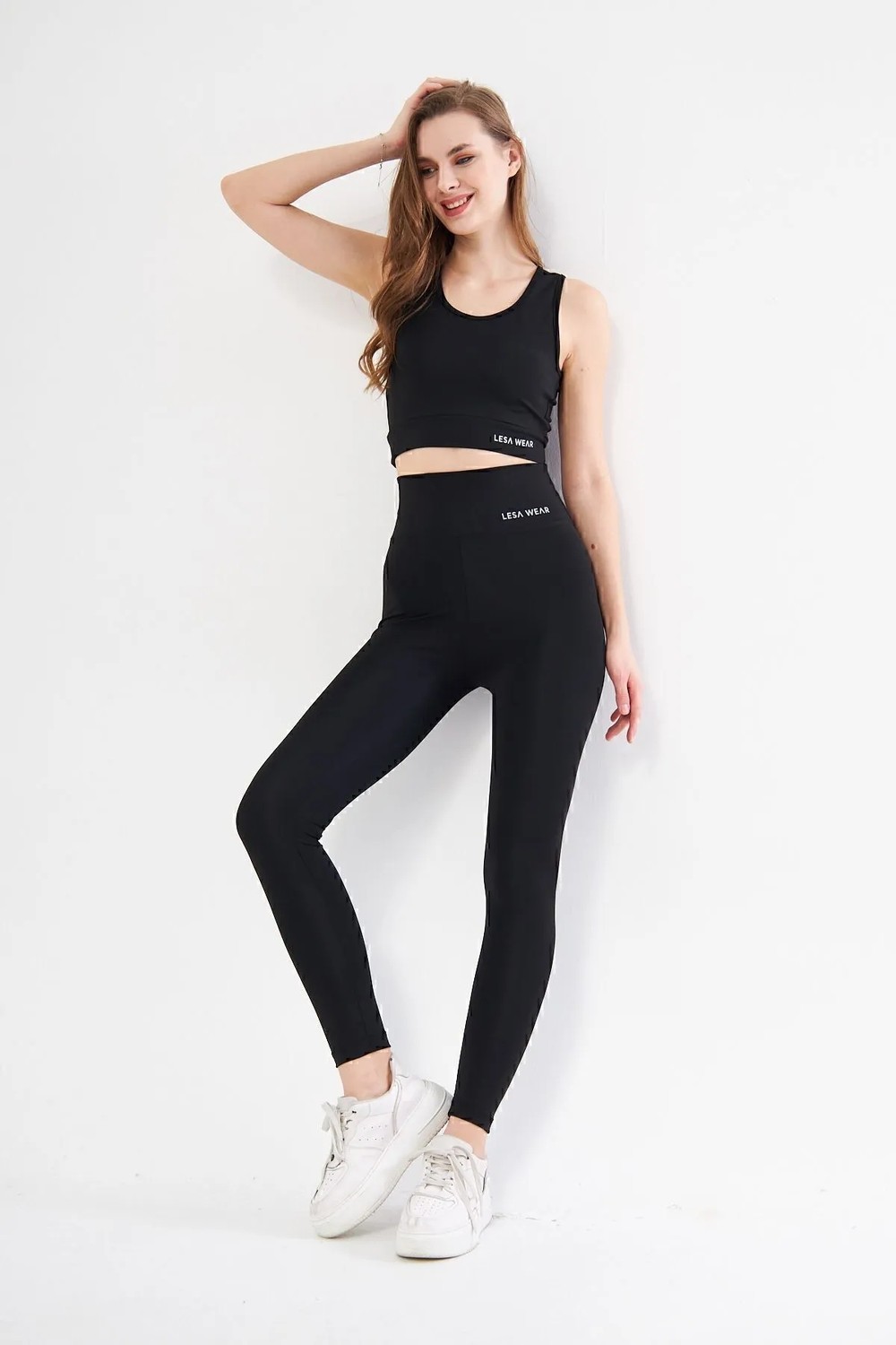 Lesa Wear Yüksek Bel Likralı Toparlayıcı Tayt