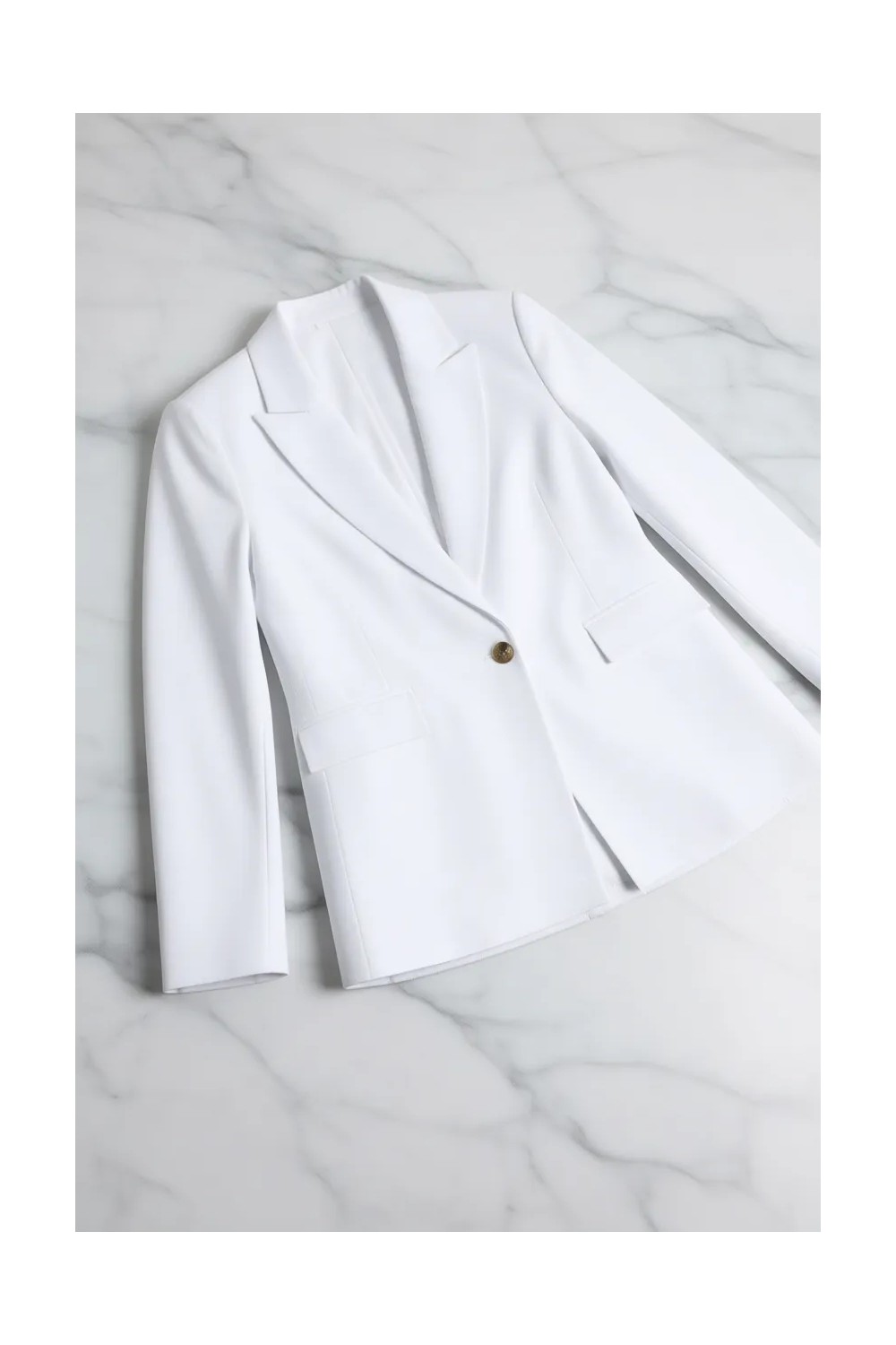DeFacto Oversize Geniş Kalıp Keten Karışımlı Blazer Ceket Z2536AZ25SP görsel 2