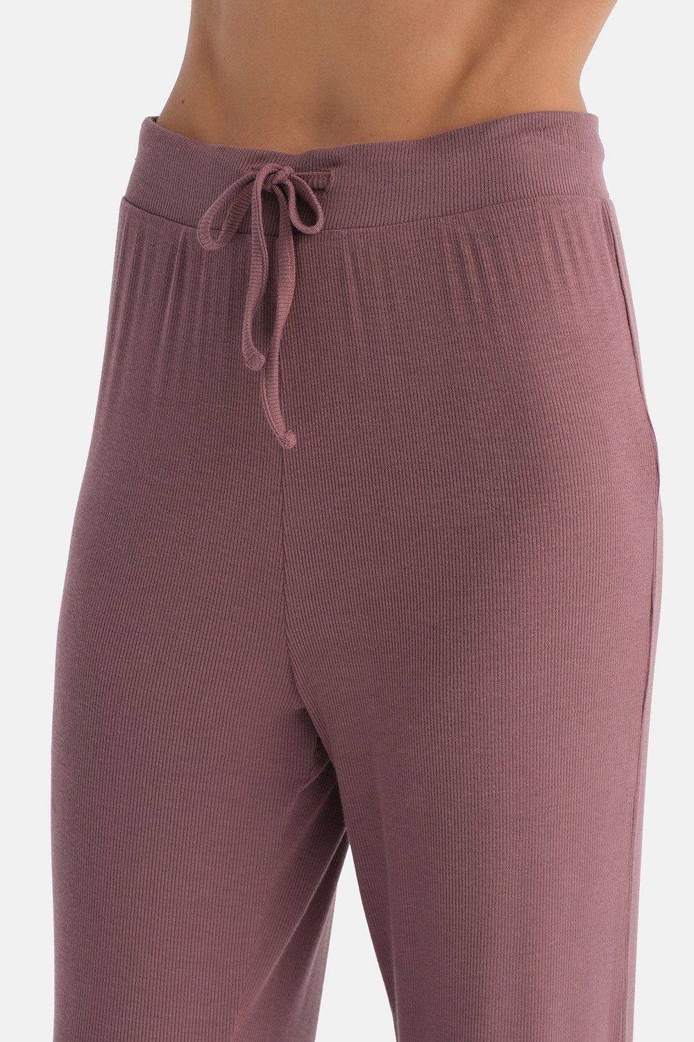 Dagi Gül Kurusu Viskon Kaşkorse Pijama Takımı görsel 6