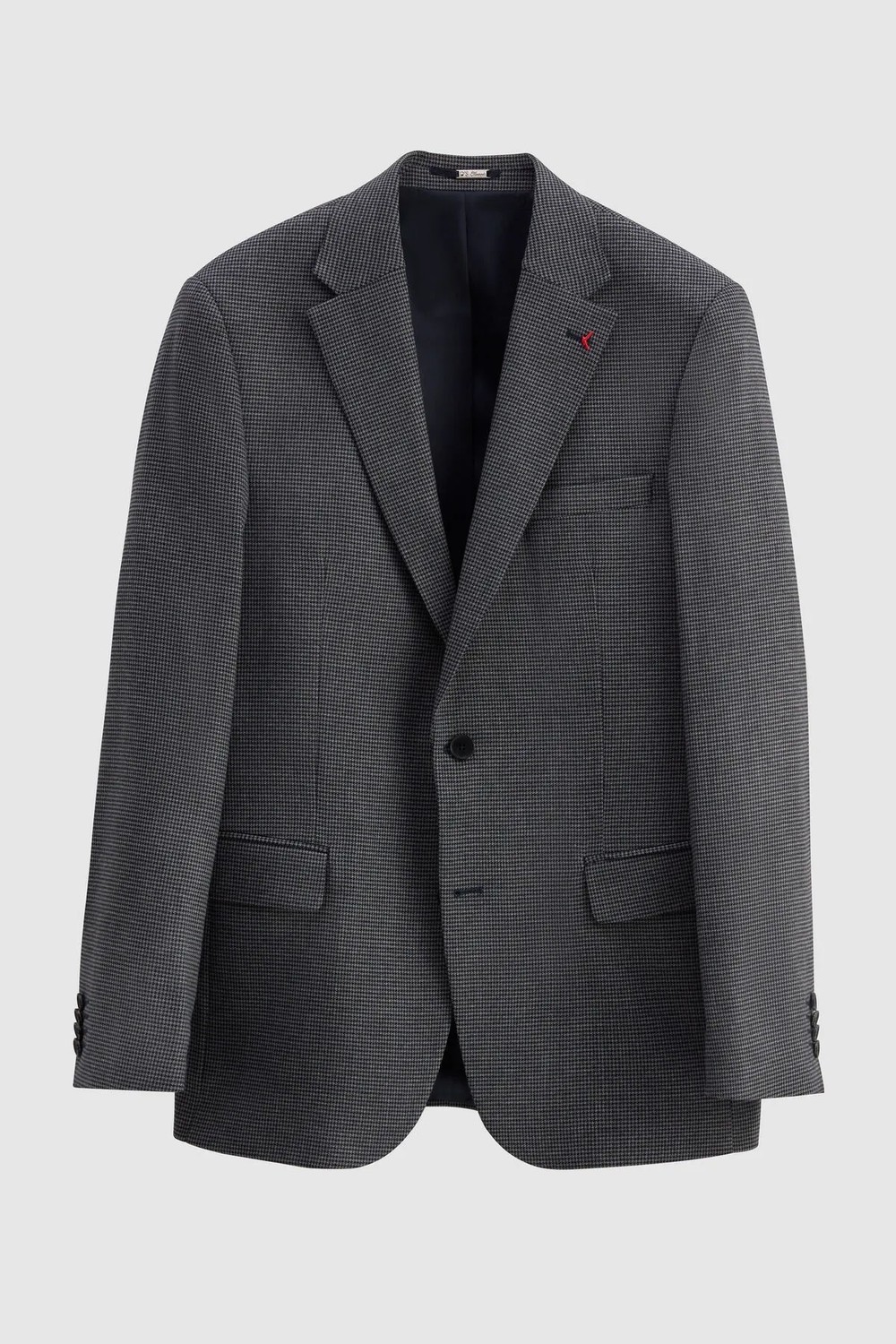 D'S Damat Ds Damat Slim Fit Lacivert Mono Yaka Viskonlu Takim Elbise Kombinli görsel 6