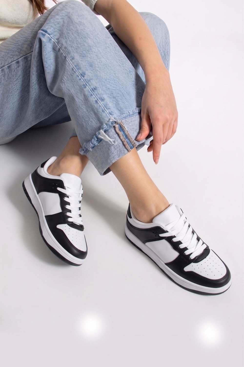 Albishoes Unisex Kadın Erkek Hafif Rahat Taban Sneaker Günlük Yürüyüş Okul Sneaker Spor Ayakkabı görsel 5