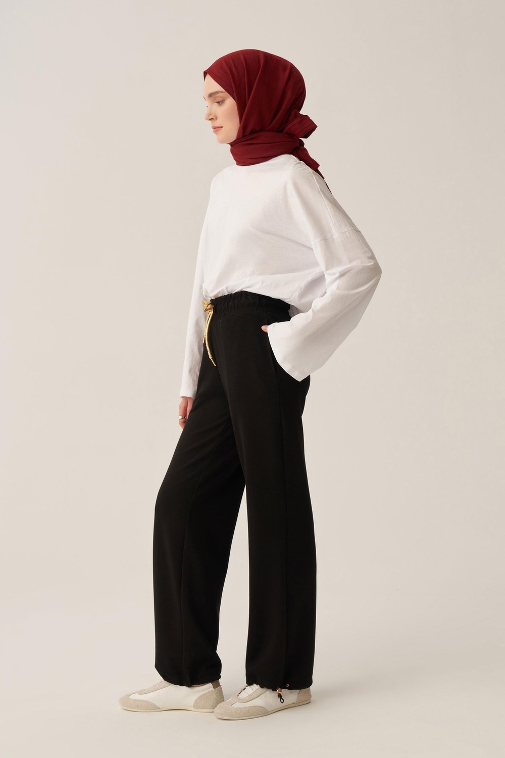 ALLDAY Lacivert Yumuşak Dokulu Paçası Lastikli Eşofman Altı