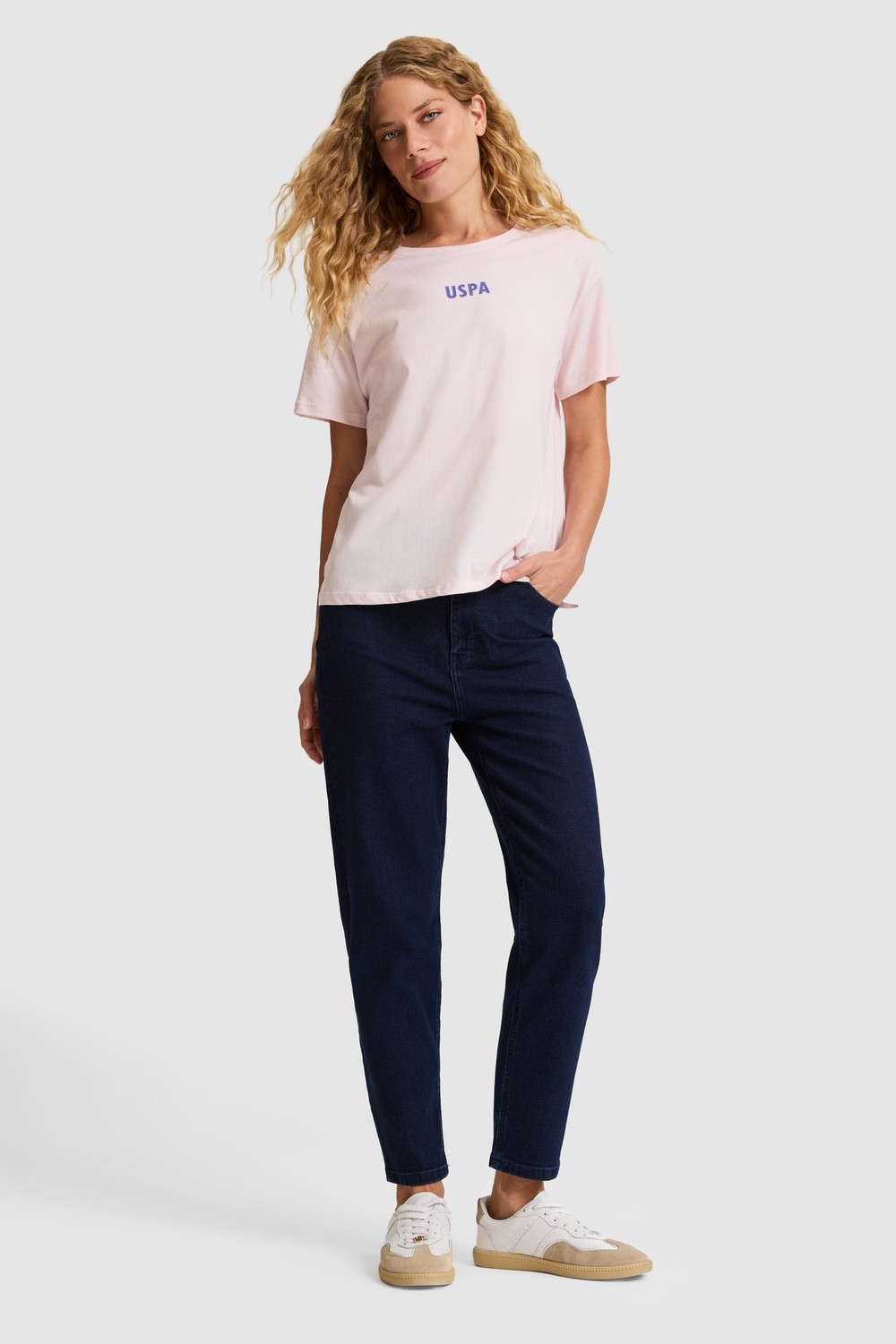 U.S. Polo Assn. Kadın Mavi Pantolon (Jean) 50325217-DN0013
