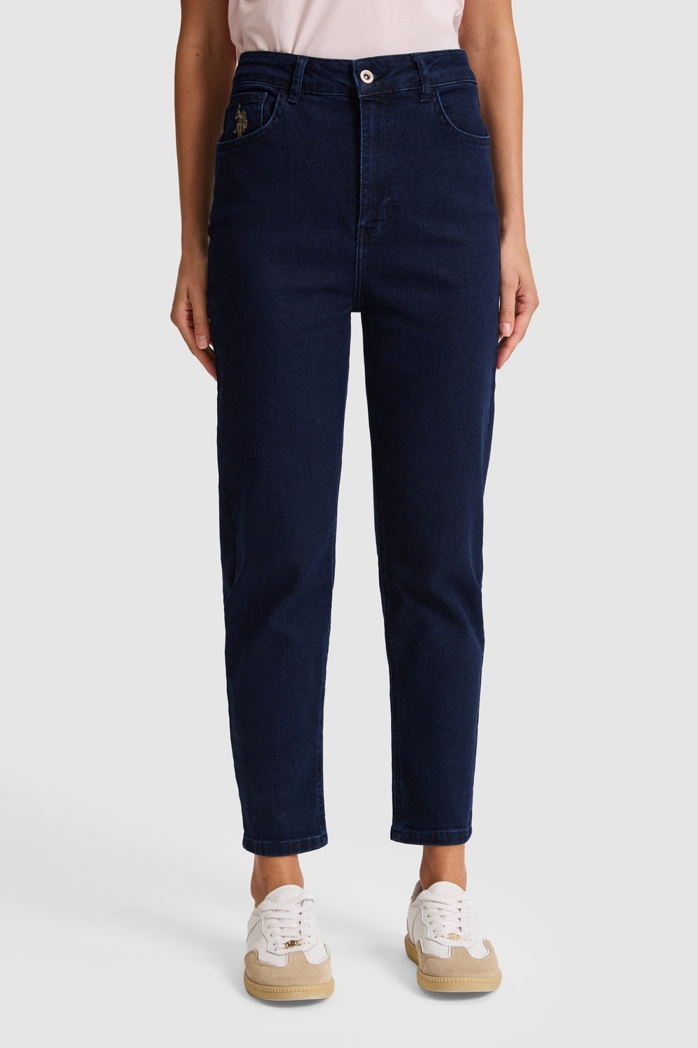 U.S. Polo Assn. Kadın Mavi Pantolon (Jean) 50325217-DN0013 görsel 2