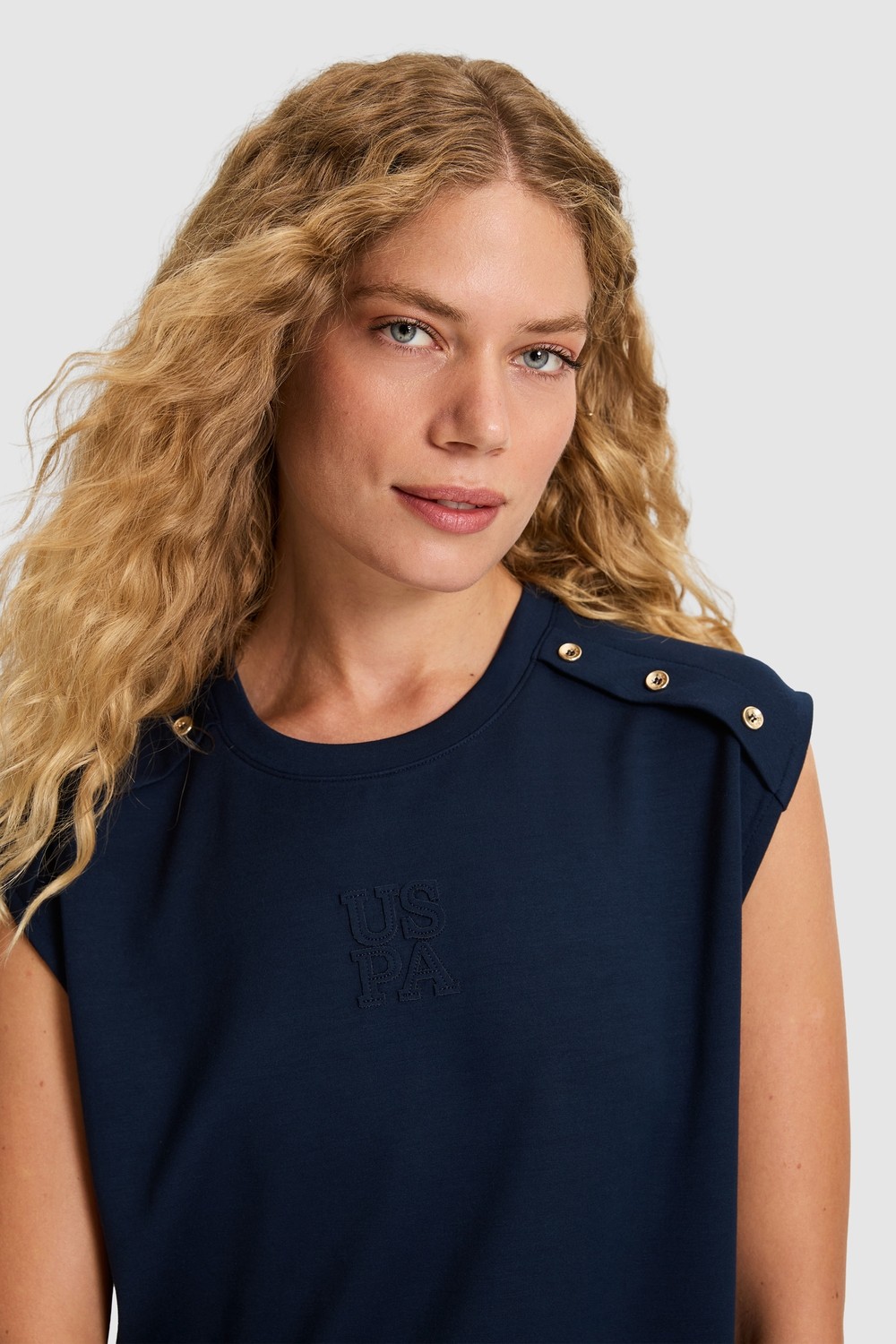 U.S. Polo Assn. Kadın Lacivert Elbise (Örme) 50323468-VR033 görsel 2