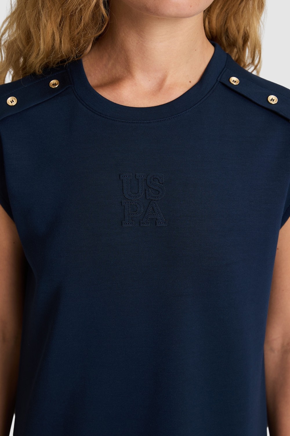 U.S. Polo Assn. Kadın Lacivert Elbise (Örme) 50323468-VR033 görsel 6