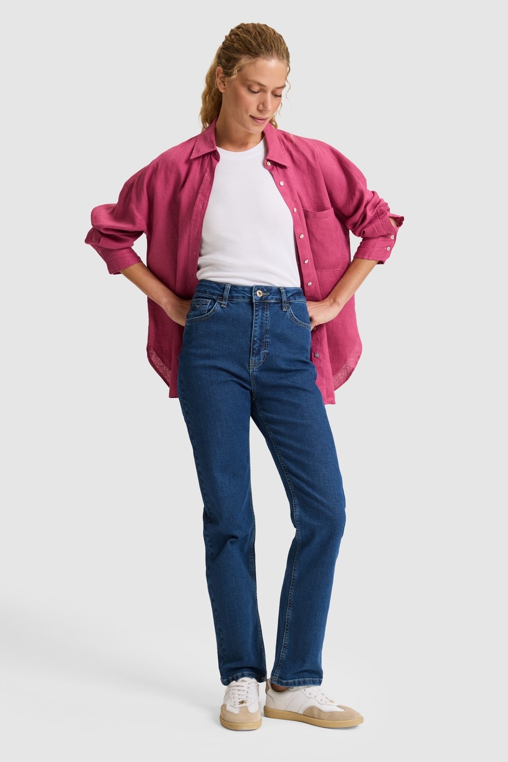 U.S. Polo Assn. Kadın Mavi Pantolon (Jean) 50325200-DN0013
